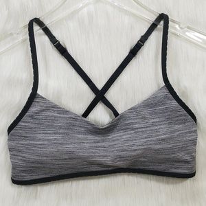 Lululemon Hot Spell Bra Size 6 Space Dye Gray